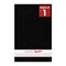 Black with Black Core 11x17 Uncut Mat Board - Blank Sheets, No Opening